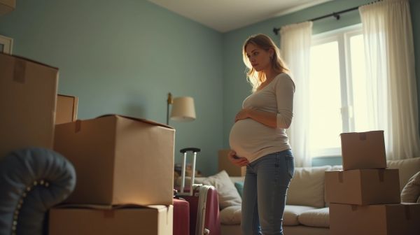 Réussir un déménagement urgent en étant enceinte
